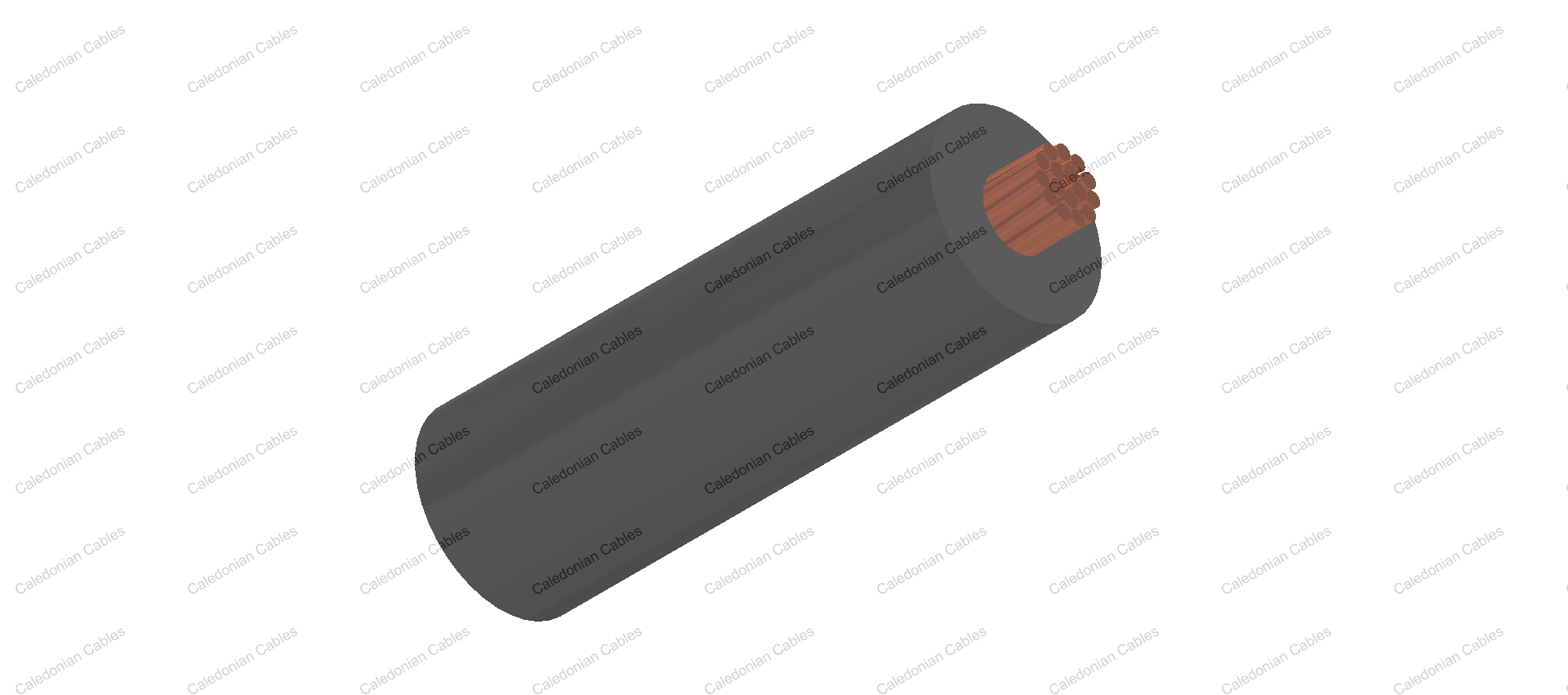 Flame Retardant Zero Halogen Crosslinked Thermoset Single Core X-HF110 Flexible Power Cable, 0.6/1kV